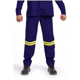 uniforme profissional com faixa refletiva valores Perus